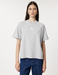 Assembly Label | Grey Exhibit Patch Short-Sleeve Tee