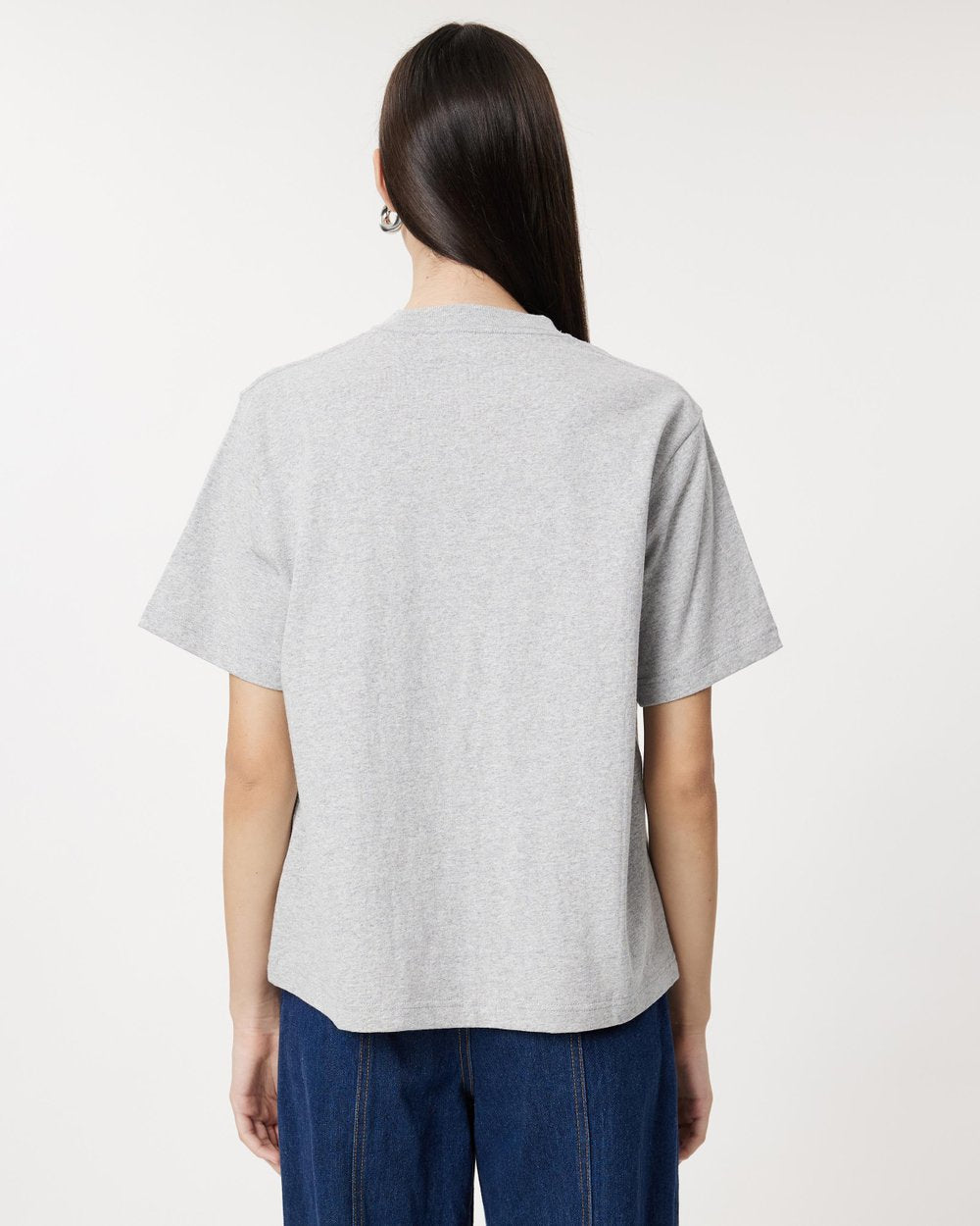 Assembly Label | Grey Exhibit Patch Short-Sleeve Tee