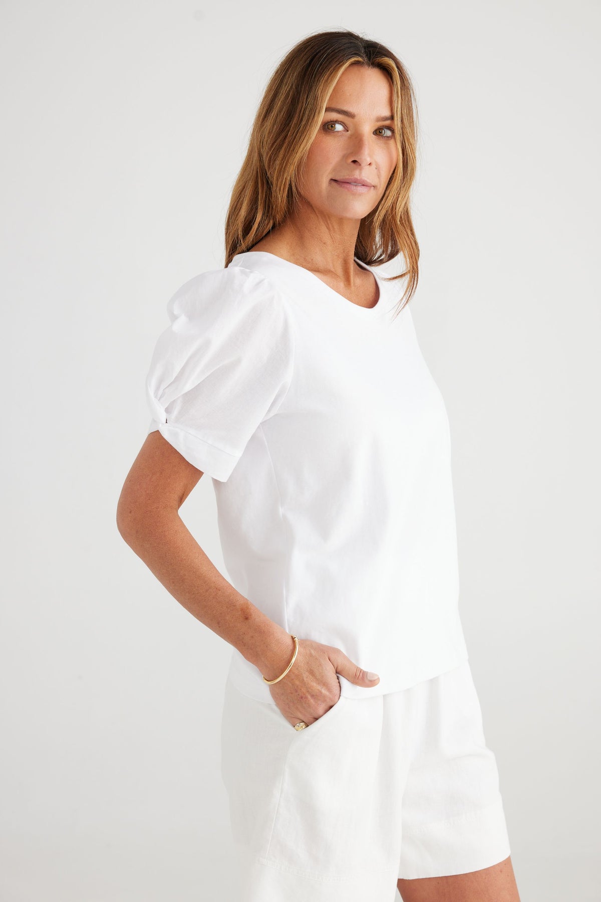 Brave + True | Abigail Top - White