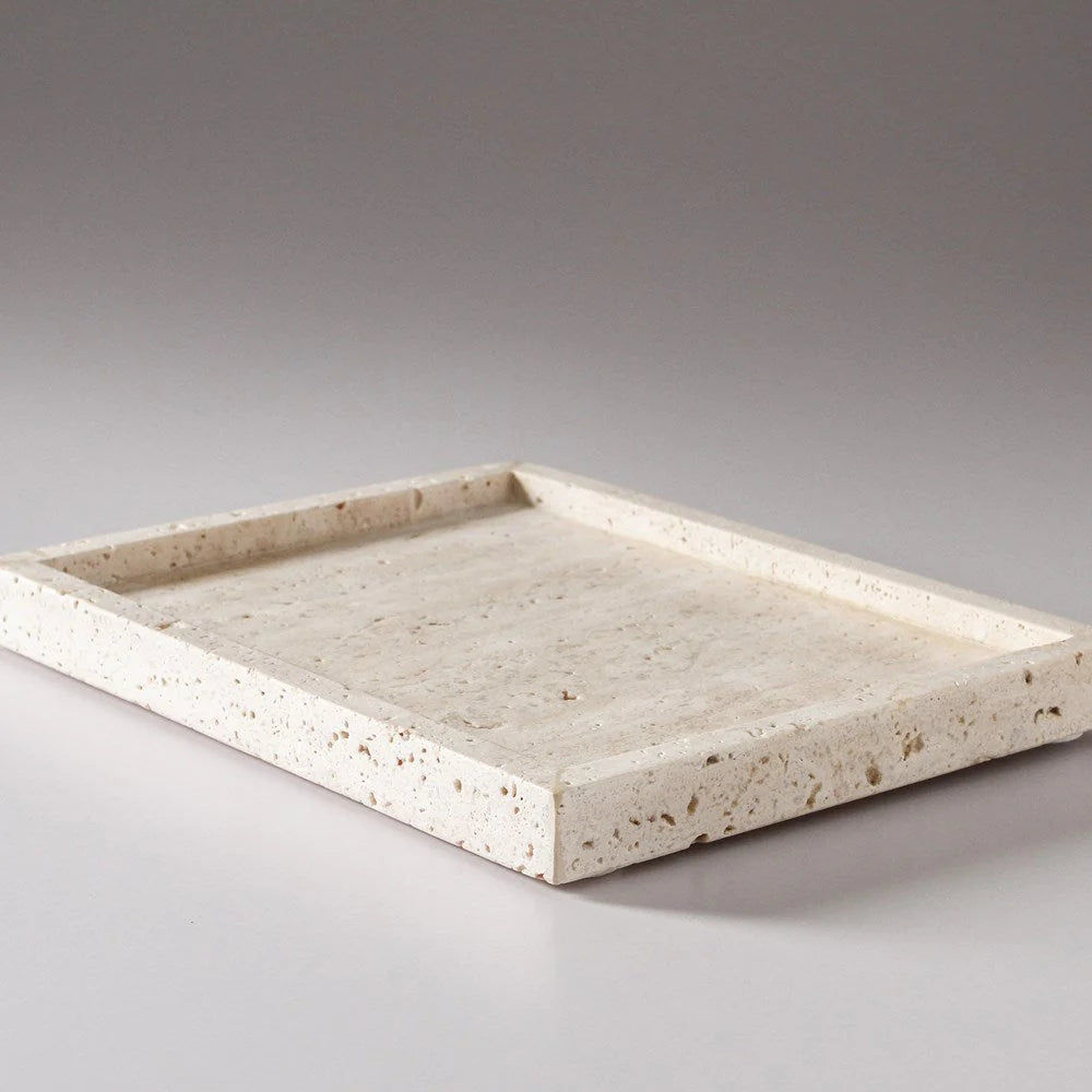 Lyssa Travertine Tray