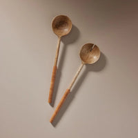 Island Wooden Salad Servers