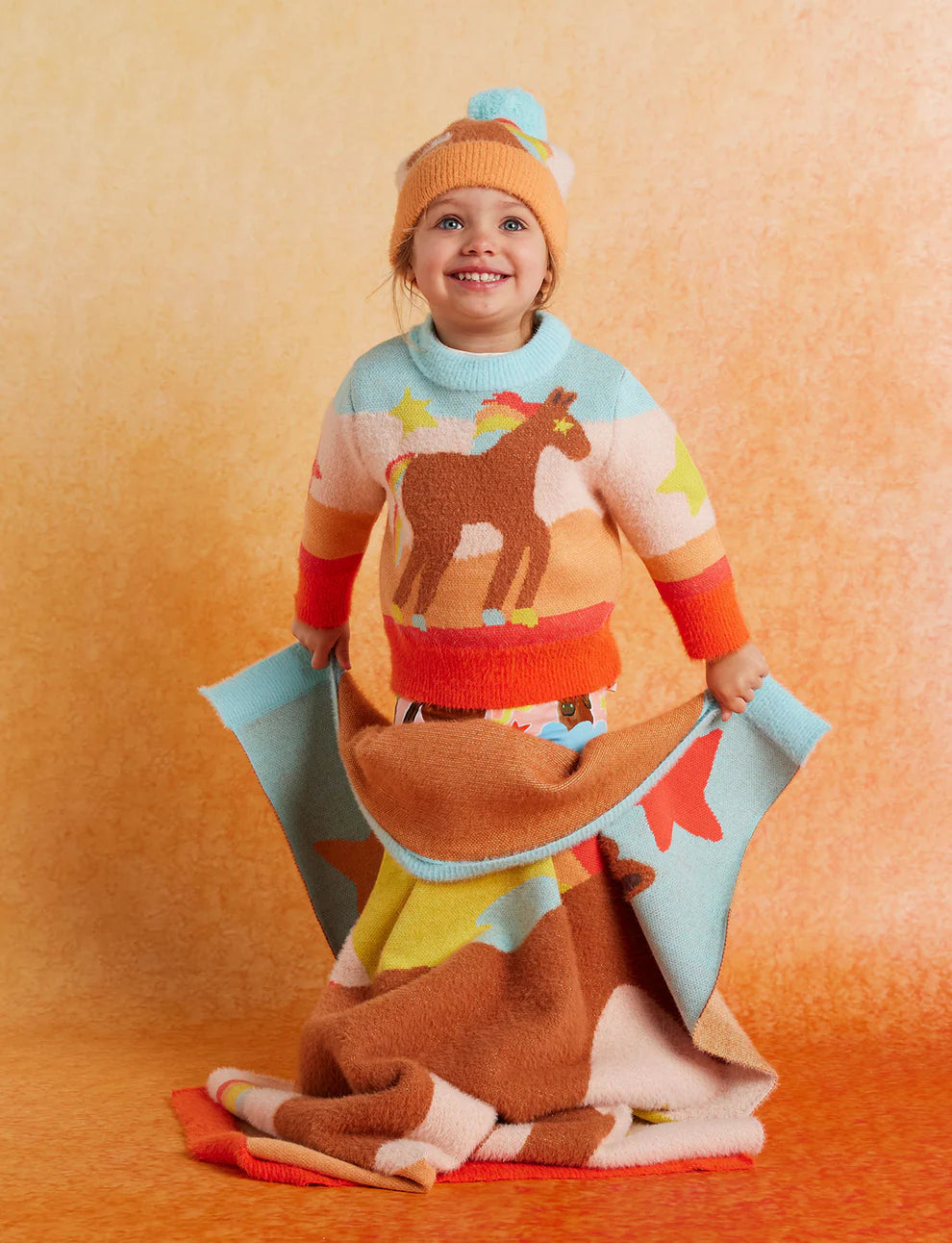 Halcyon Nights | Giddy Up Baby Blanket