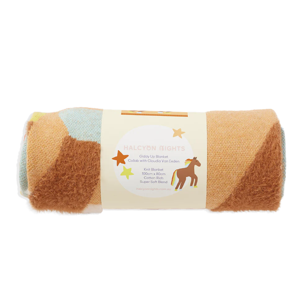 Halcyon Nights | Giddy Up Baby Blanket
