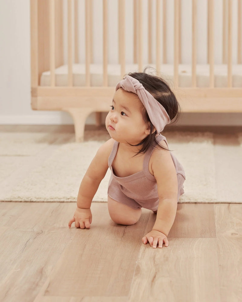 Quincy Mae | Knotted Headband - Lilac