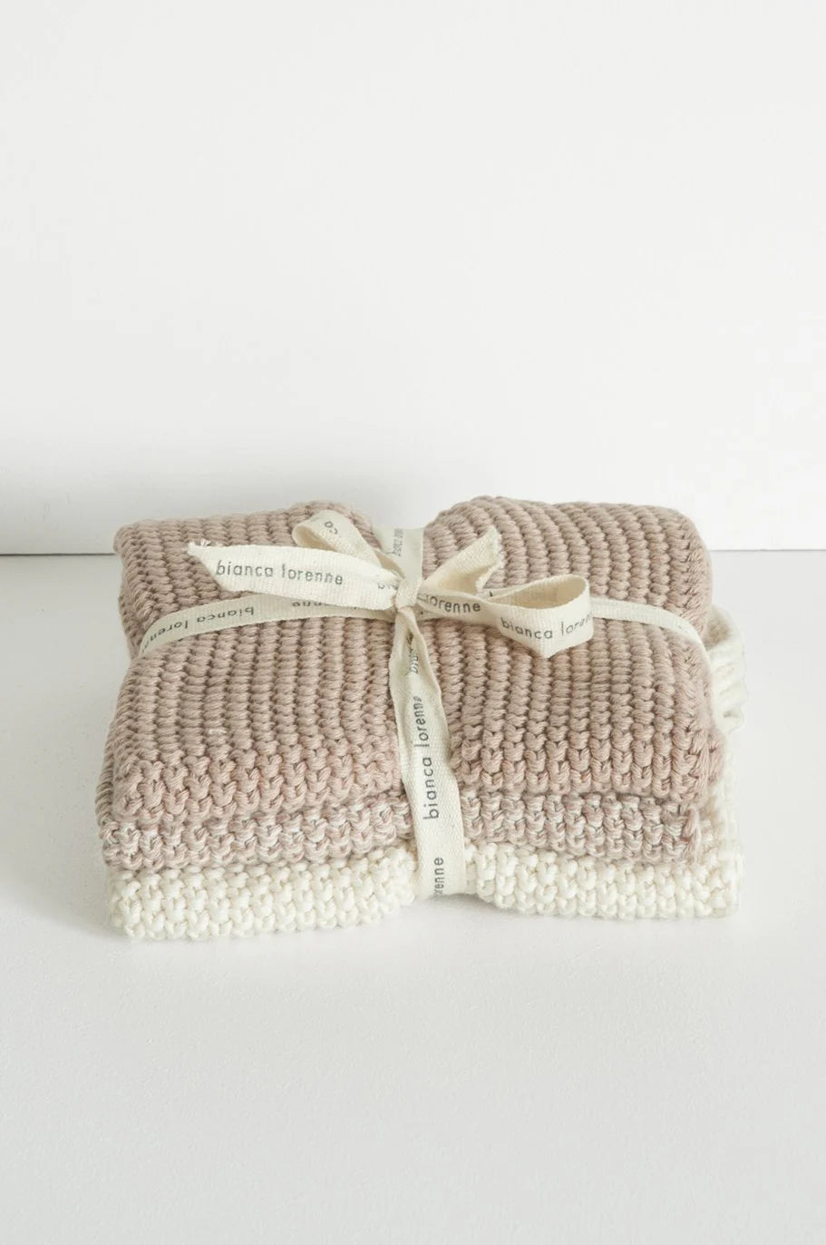 Bianca Lorenne | Lavette Petal Washcloths - Set of 3