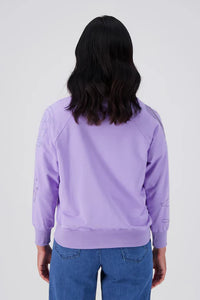 Olga De Polga | Montage Sweatshirt Lilac