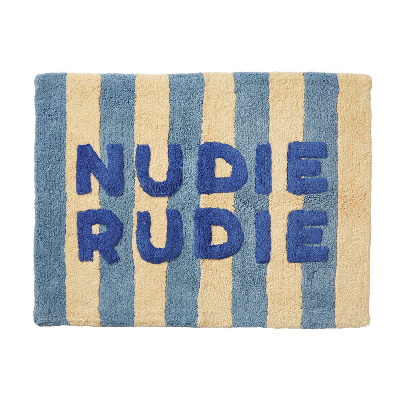 Sage x Clare | Ira Nudie Rudie Bath Mat - Blue Jean