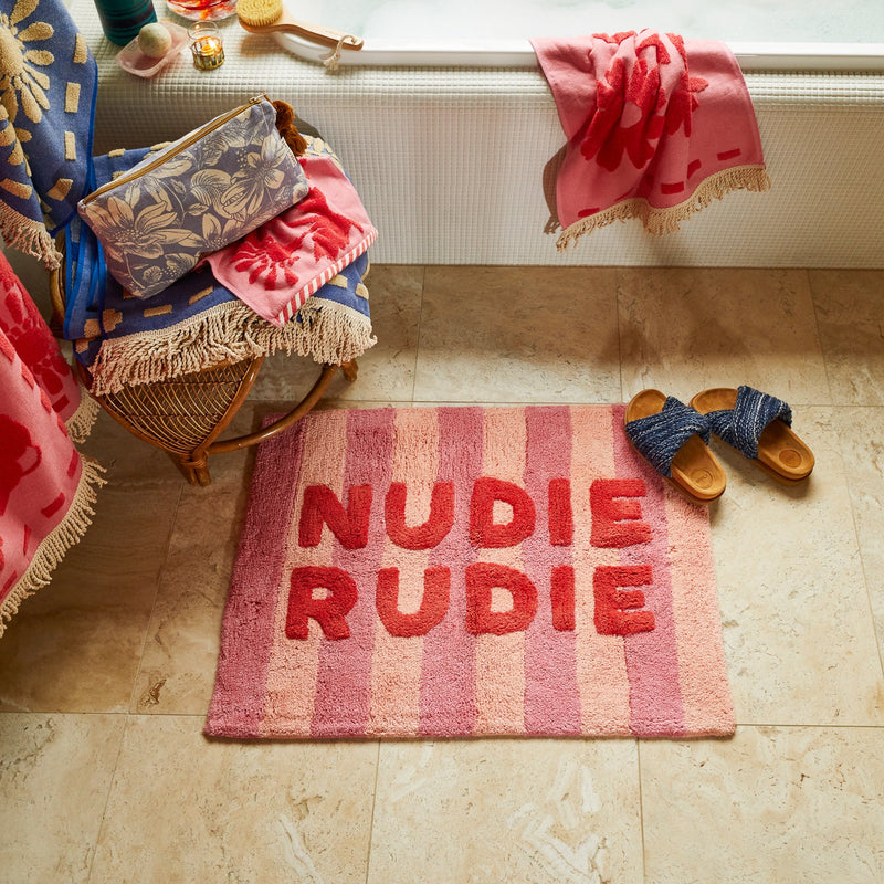 Sage x Clare | Ira Nudie Rudie Bath Mat - Posy