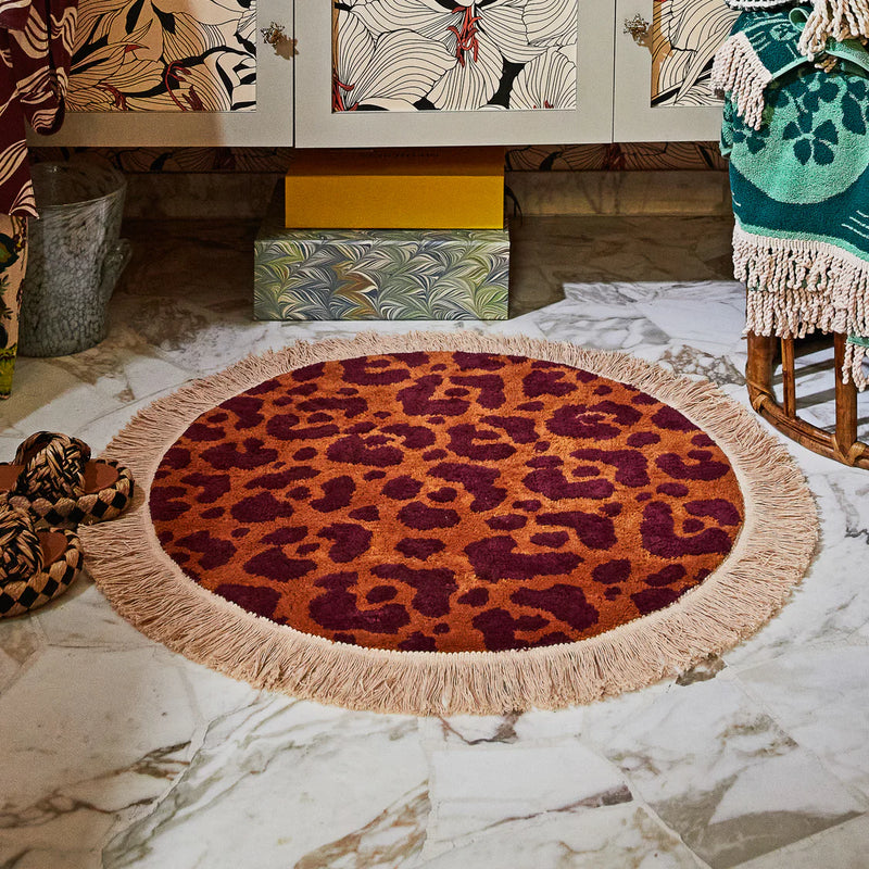 Sage x Clare || Odette Round Bath Mat