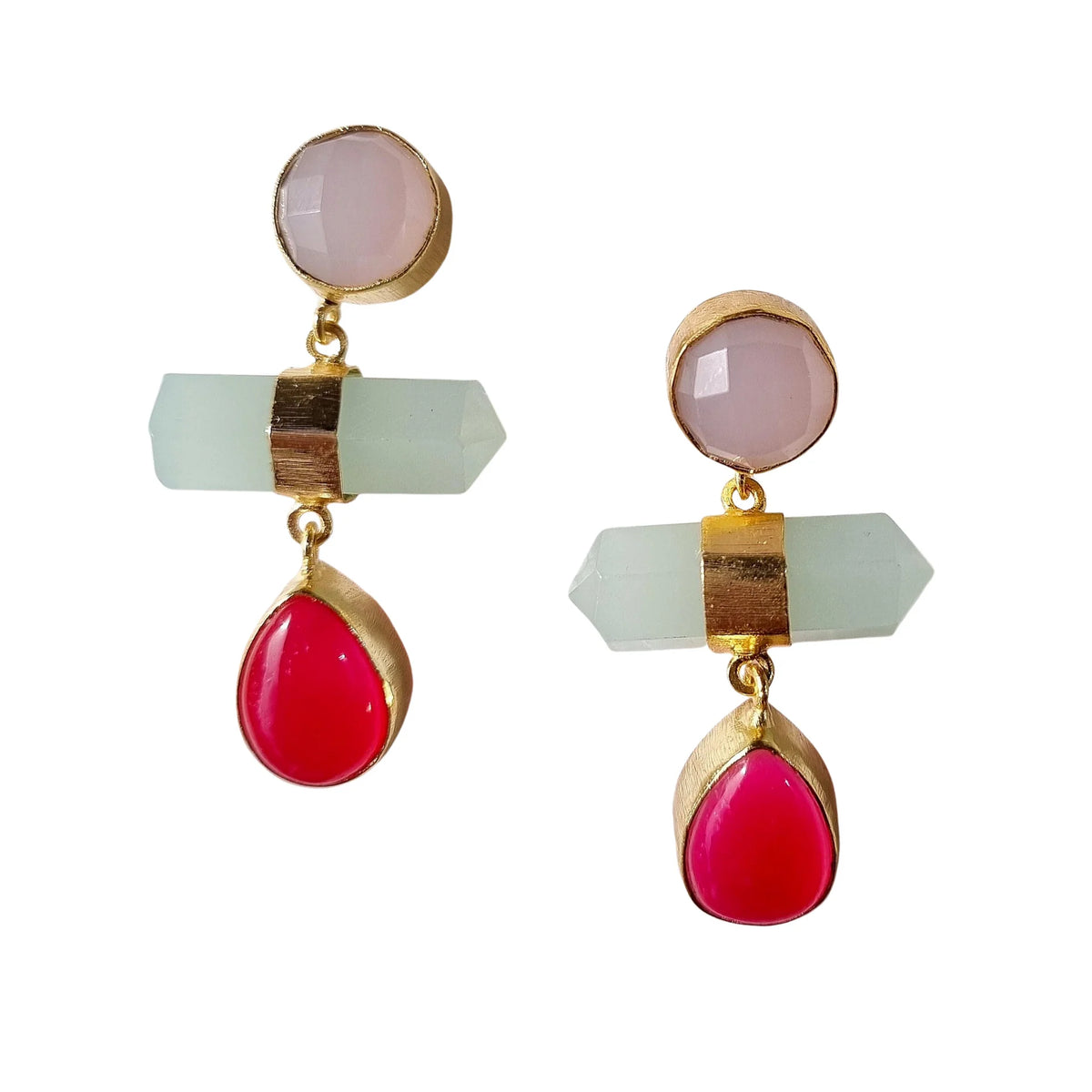 Zoda | Nuria Gem Earrings