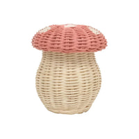 Olli Ella || Toadstool Porcini Basket - Musk + Straw