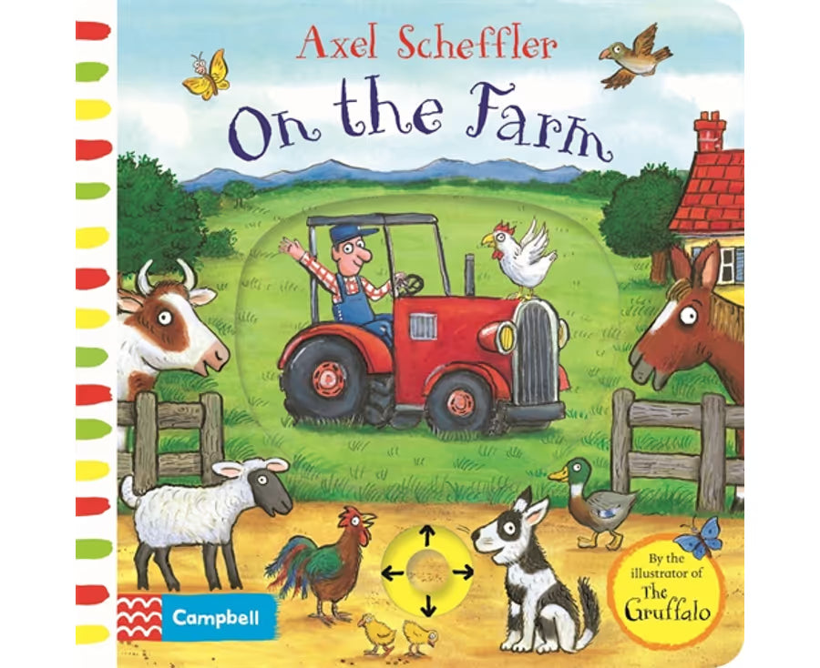 On the Farm: A Push, Pull, Slide Book