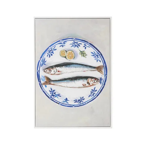 Coast to Coast | Pescare White Frame Painting