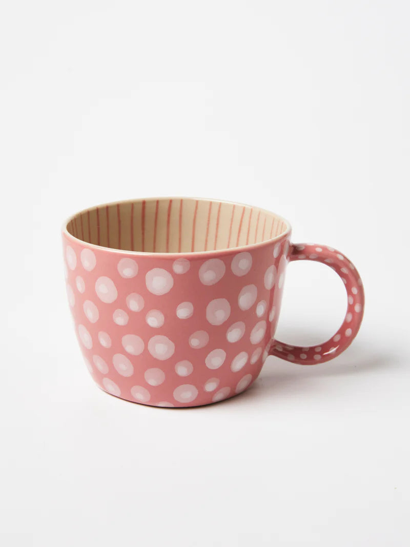 Jones & Co | Chino Mug - Pink Dot