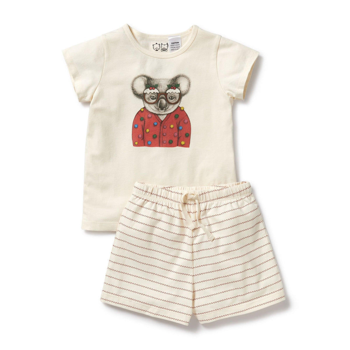 Wilson + Frenchy | Koala Organic Christmas Pyjamas