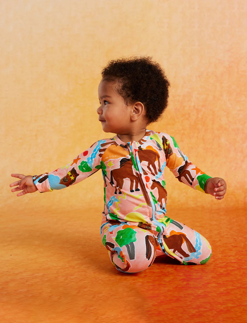 Halcyon Nights | Giddy Up Long Sleeve Romper