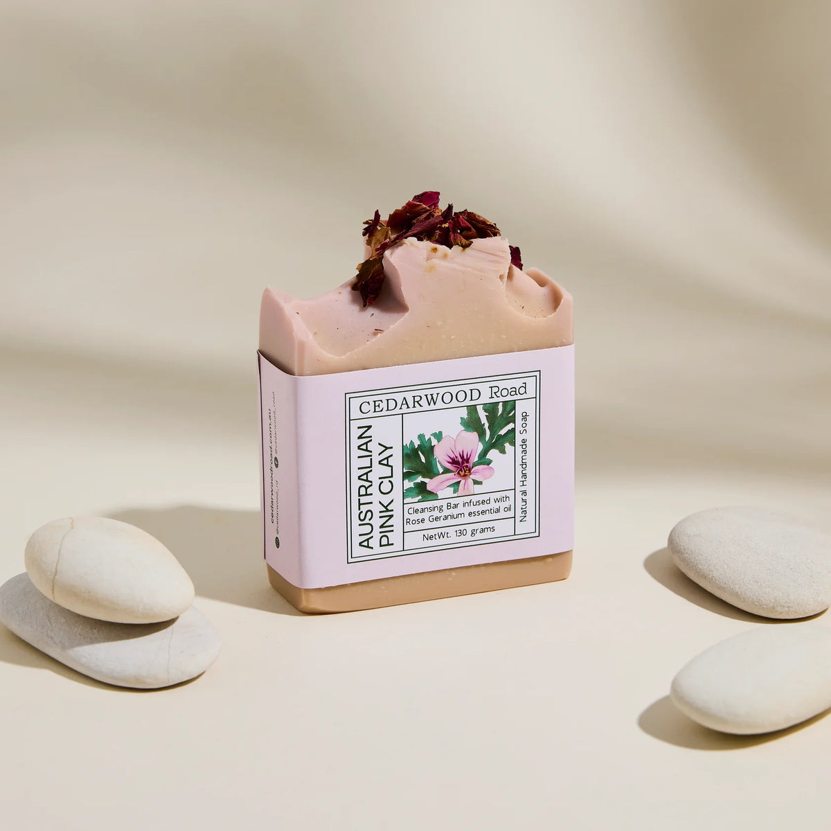 Cedarwood Road | Aussie Pink Clay with Rose Geranium