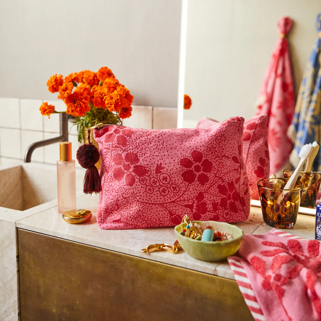 Sage x Clare || Salina Cosmetic Bag
