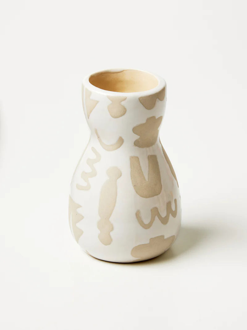 Jones & Co | Saturday Vase White Shapes