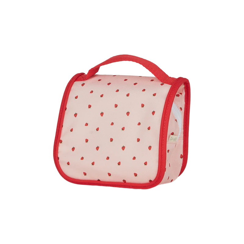 Olli Ella | See-Ya Wash Bag - Strawberry