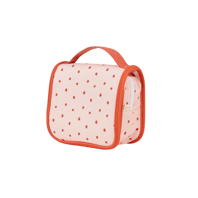Olli Ella | See-Ya Wash Bag - Strawberry