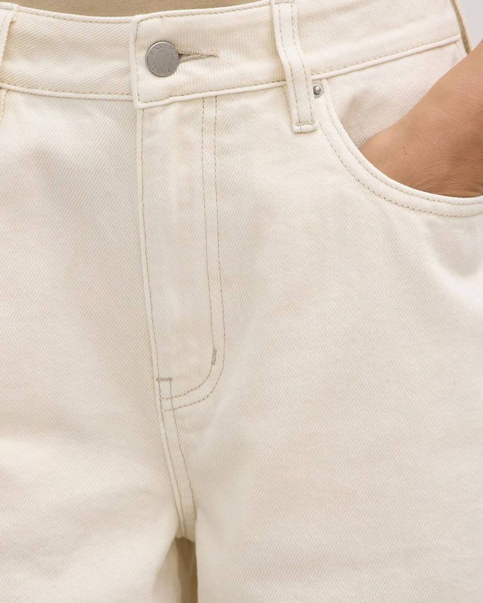 Assembly Label | Bermuda Denim Short - Ecru