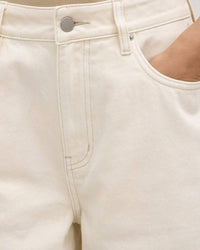 Assembly Label | Bermuda Denim Short - Ecru