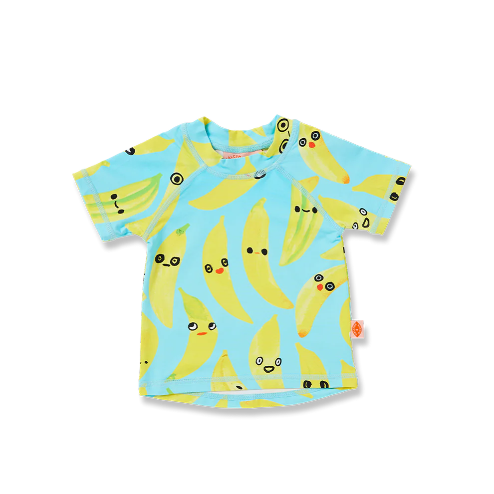 Halcyon Nights | Short Sleeve Rash Vest Peel Party