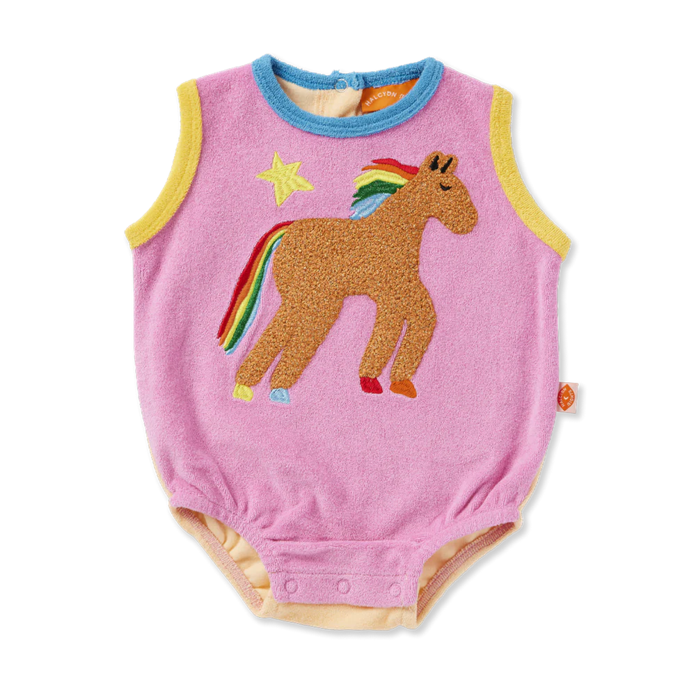 Halcyon Nights | Giddy Up Terry Singlet Suit