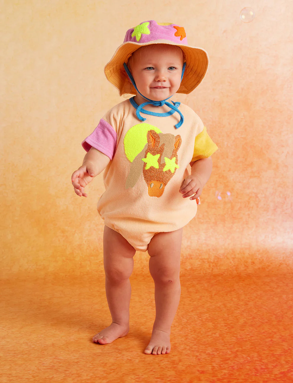 Halcyon Nights | Giddy Up Terry Short Sleeve Bodysuit