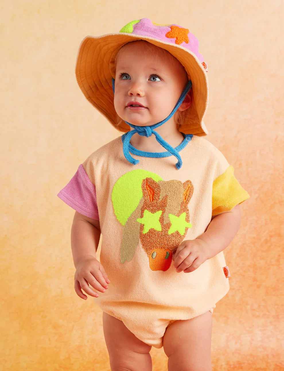 Halcyon Nights | Giddy Up Terry Short Sleeve Bodysuit