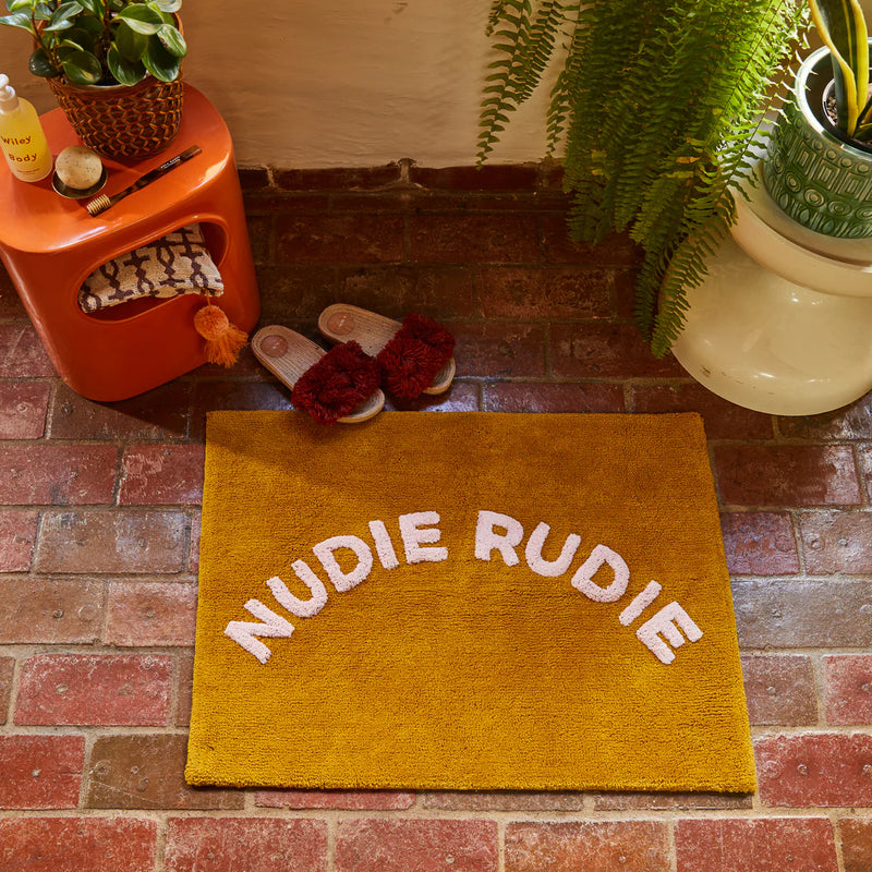 Sage x Clare || Tula Nudie Bath Mat - Pear