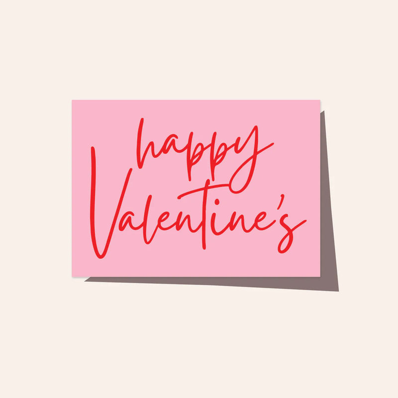 Elm Paper | Valentine's Script Pink