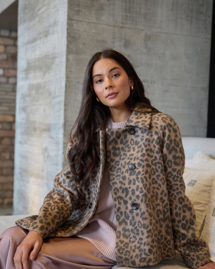 Stella + Gemma | Vince Jacket – Leopard