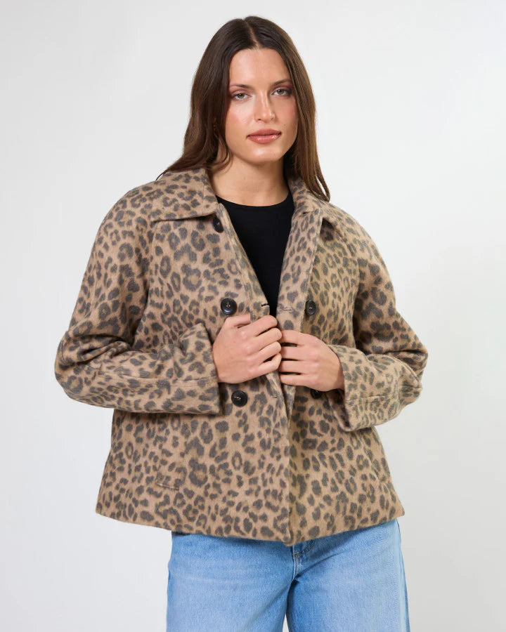 Stella + Gemma | Vince Jacket – Leopard