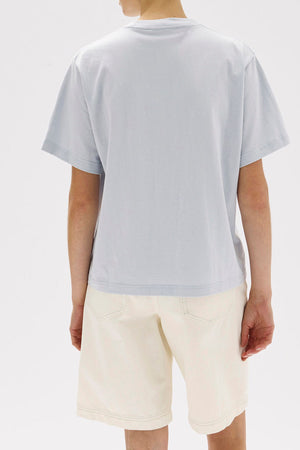 Assembly Label | Blue Haze Exhibit Patch Short-Sleeve Tee