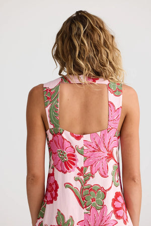Talisman | Zephyr Dress in Pink Ibiza