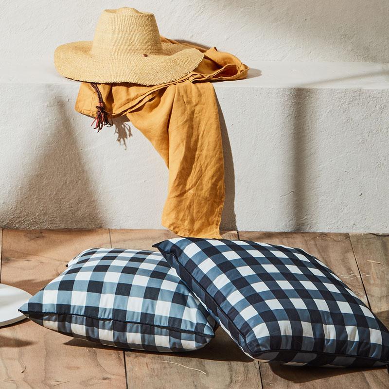 Basil Bangs || Canvas Outdoor Cushions