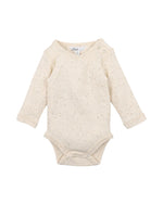 Bebe | Latte Speckle Rib Bodysuit