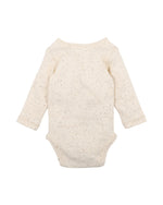 Bebe | Latte Speckle Rib Bodysuit