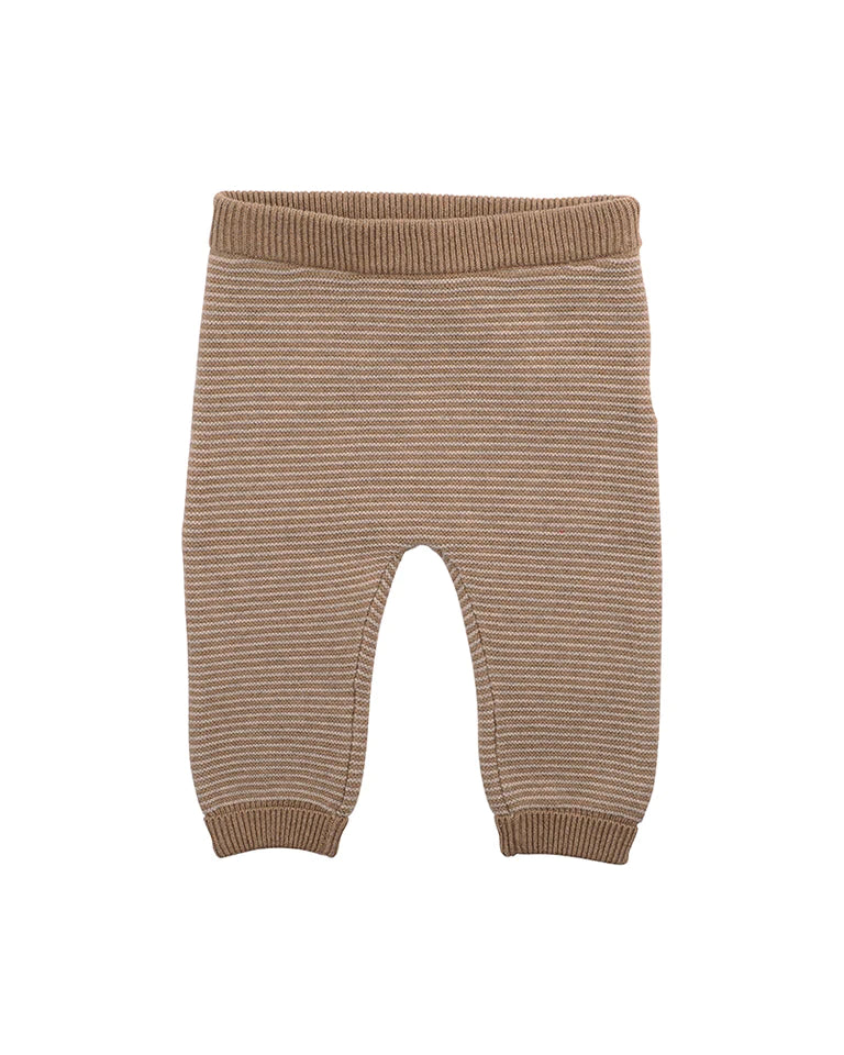 Bebe | Caramel Stripe Knit Pants (0)