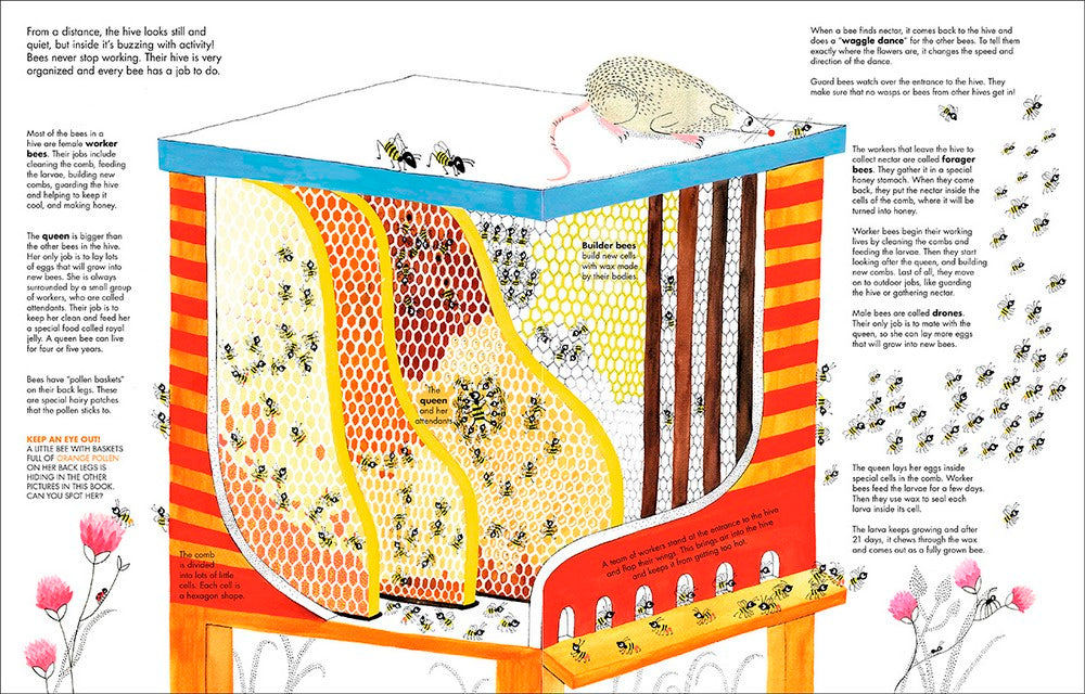 Bees 1001 - by Joanna Rzezak