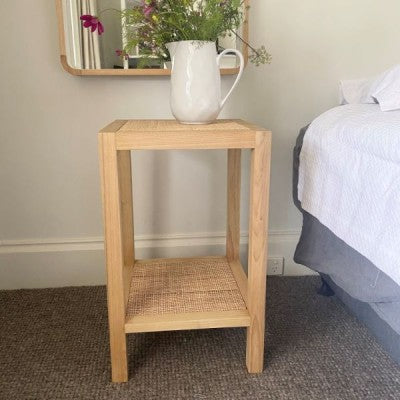 Webbing Square Side Table