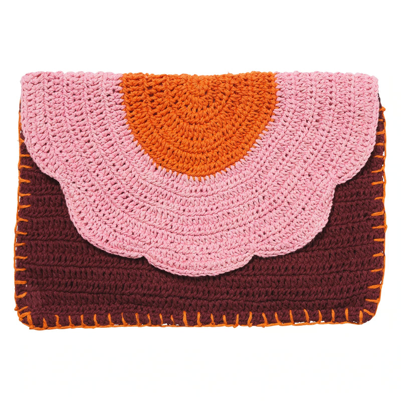 Sage x Clare | Haylow Crochet Clutch