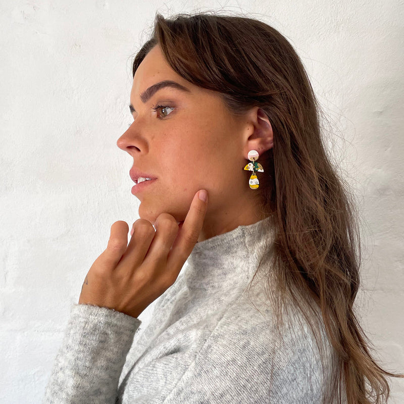 Zoda | Millicent Earrings Multi