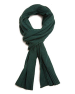 Iris & Wool | Cable Scarf Moss
