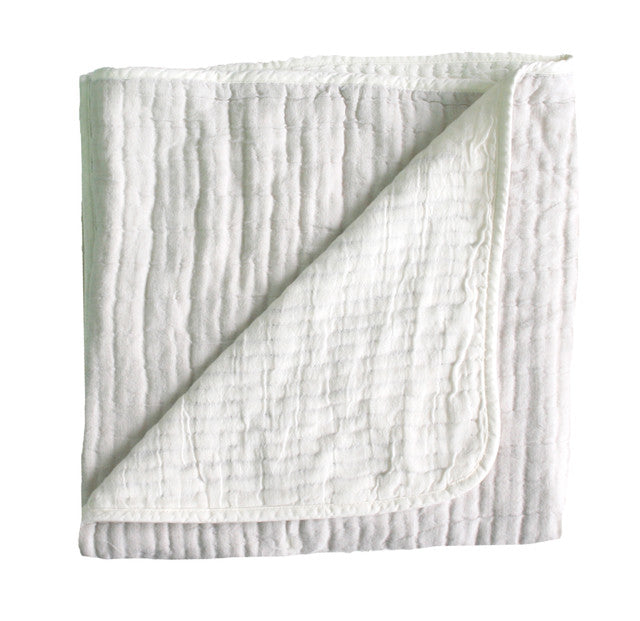 Alimrose | Muslin Comforter Blanket - Grey or Petal