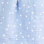 Alimrose | Muslin Cotton Swaddle Starry Night - Baby Blue