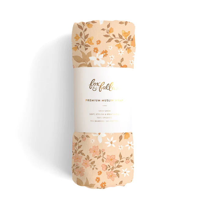 Fox & Fallow | Sweet Pea Organic Muslin Wrap