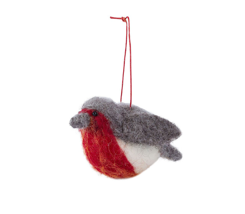Wool Hanging Robin